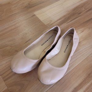 Lucky Brand Nude Flats